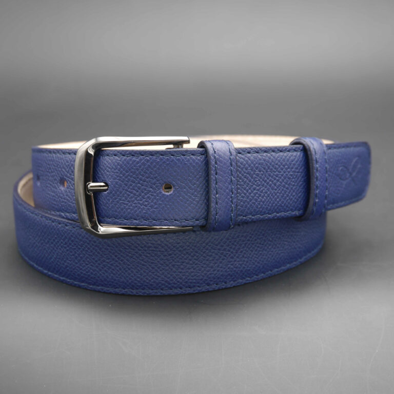 Ceinture bleu marine et argent - France